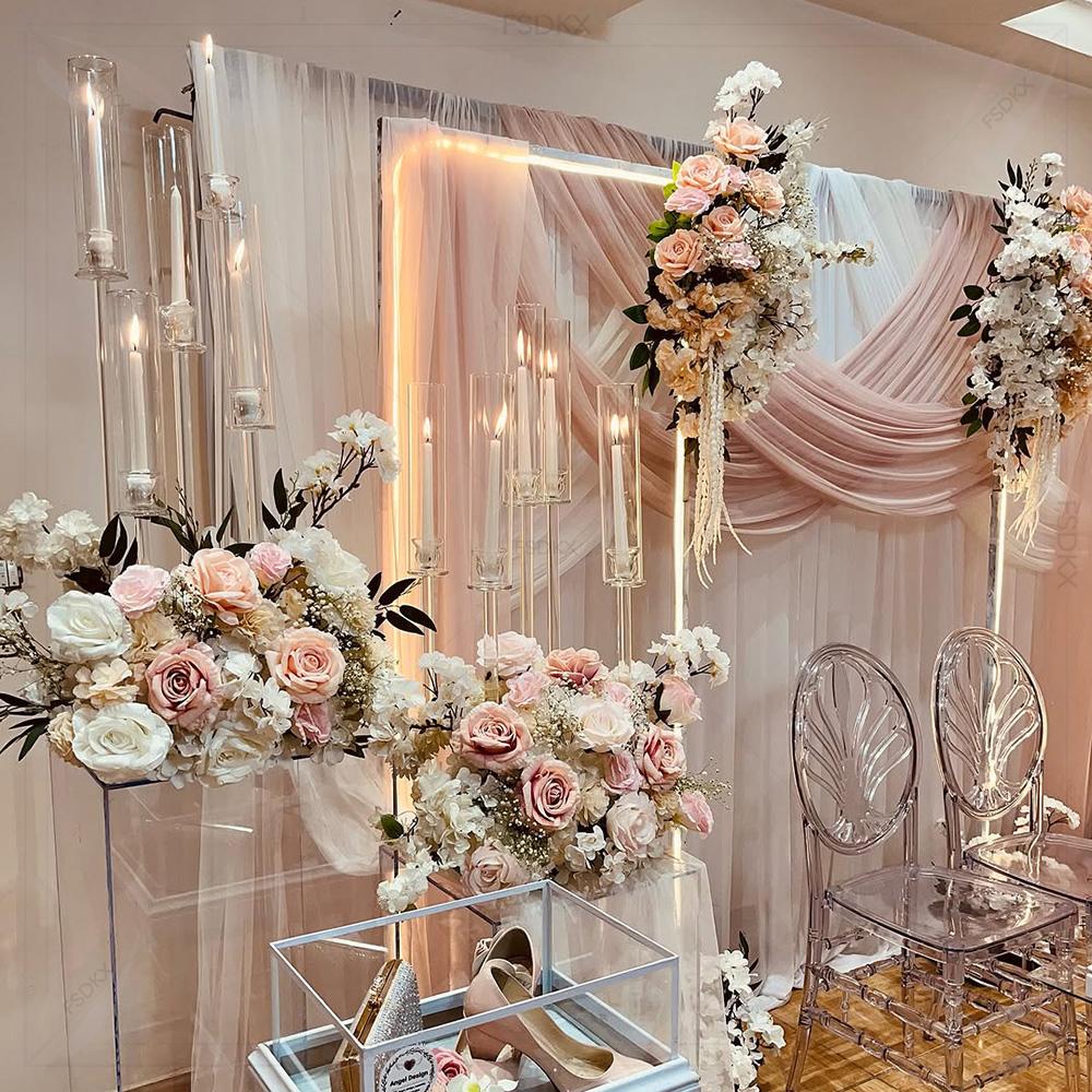 Home Decor White - Gorden Latar Belakang Putih Ukuran Khusus