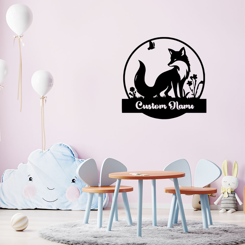 Home Decor Wall Tiles - 1 Buah Stiker Dinding Vinil Nama