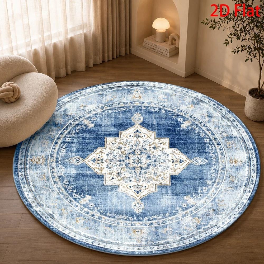 Home Decor Retail Stores - Karpet Bulu Halus Bermotif Persia Antik,