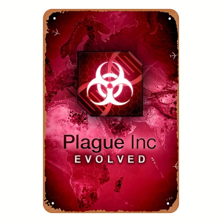 Home Decor Games Free - Papan Logam Bergaya Vintage Plague Inc