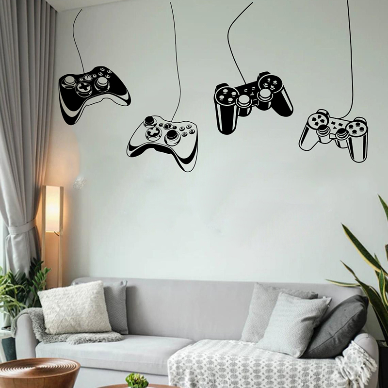 Home Decor Xbox Games - Stiker Dinding Pengendali Permainan Gantung Besar