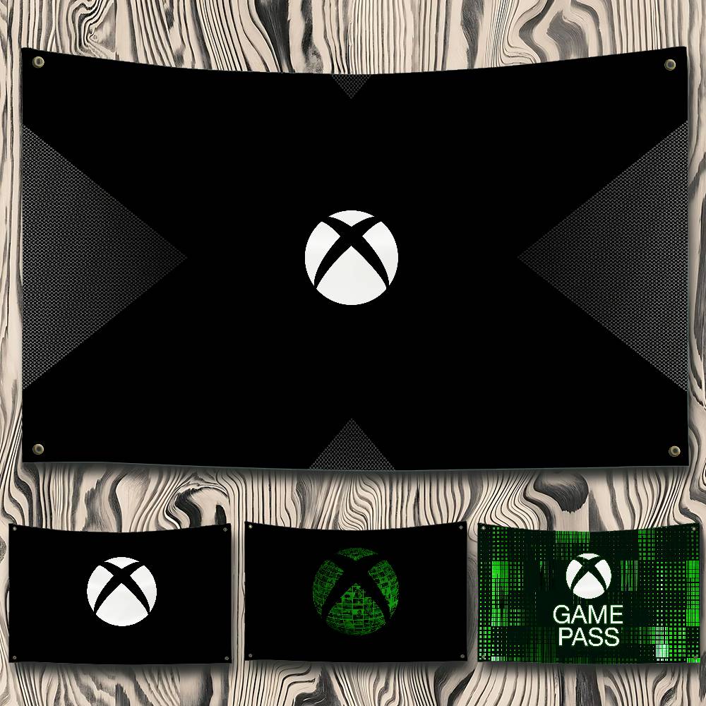 Home Decor Xbox Games - X-XboxS Game Fashion Flag Bendera Dekorasi