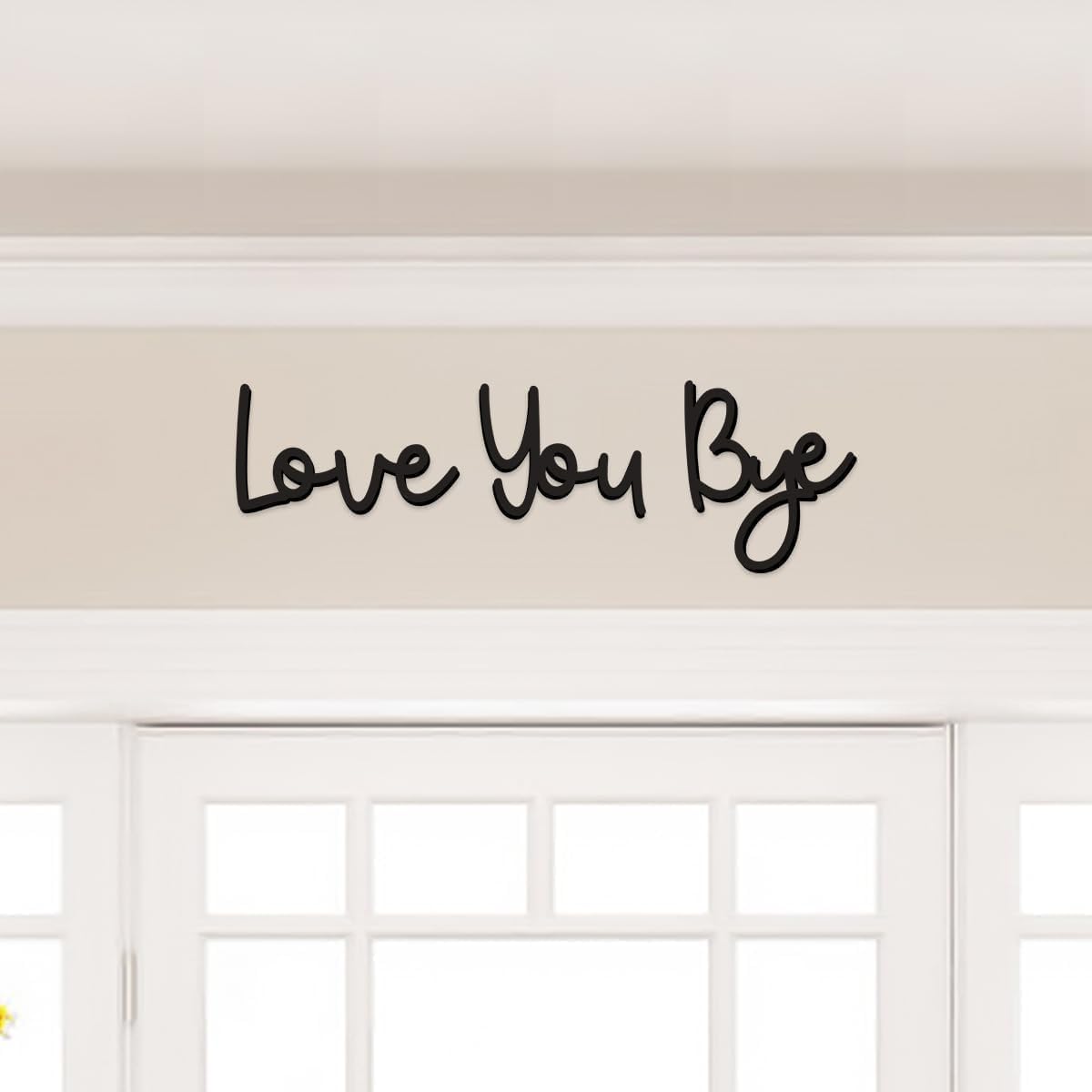 Home Decor Y2K - Dekorasi Rumah tanda kayu Love You