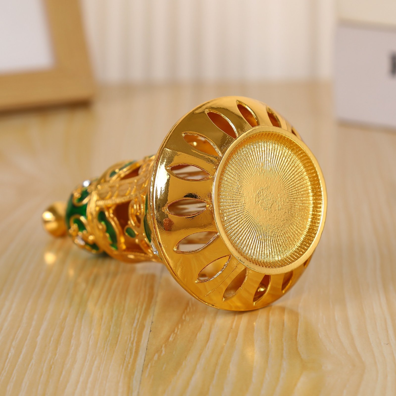 Home Decor Glass - Botol Parfum Hias Berbentuk Lonceng dari