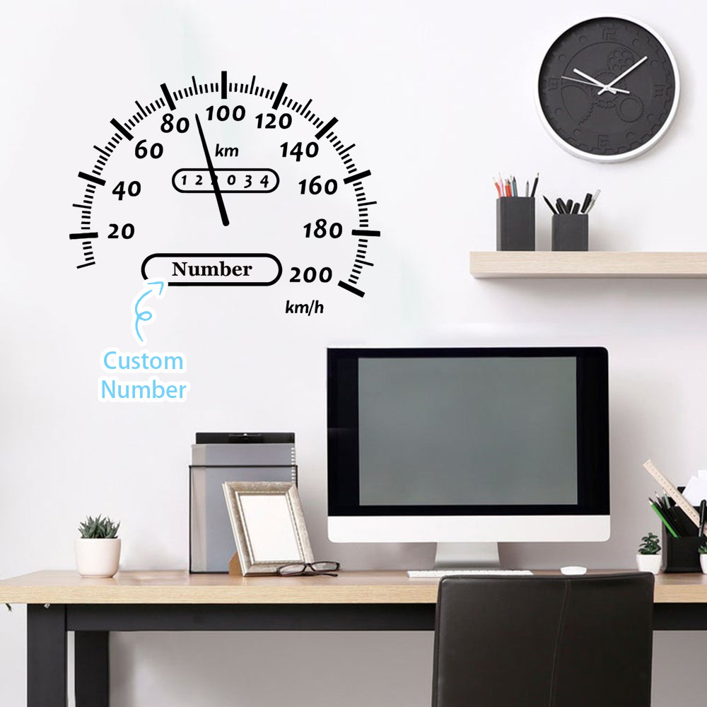 Home Decor Wall Tiles - 1 Buah Stiker Dinding Vinil Nama