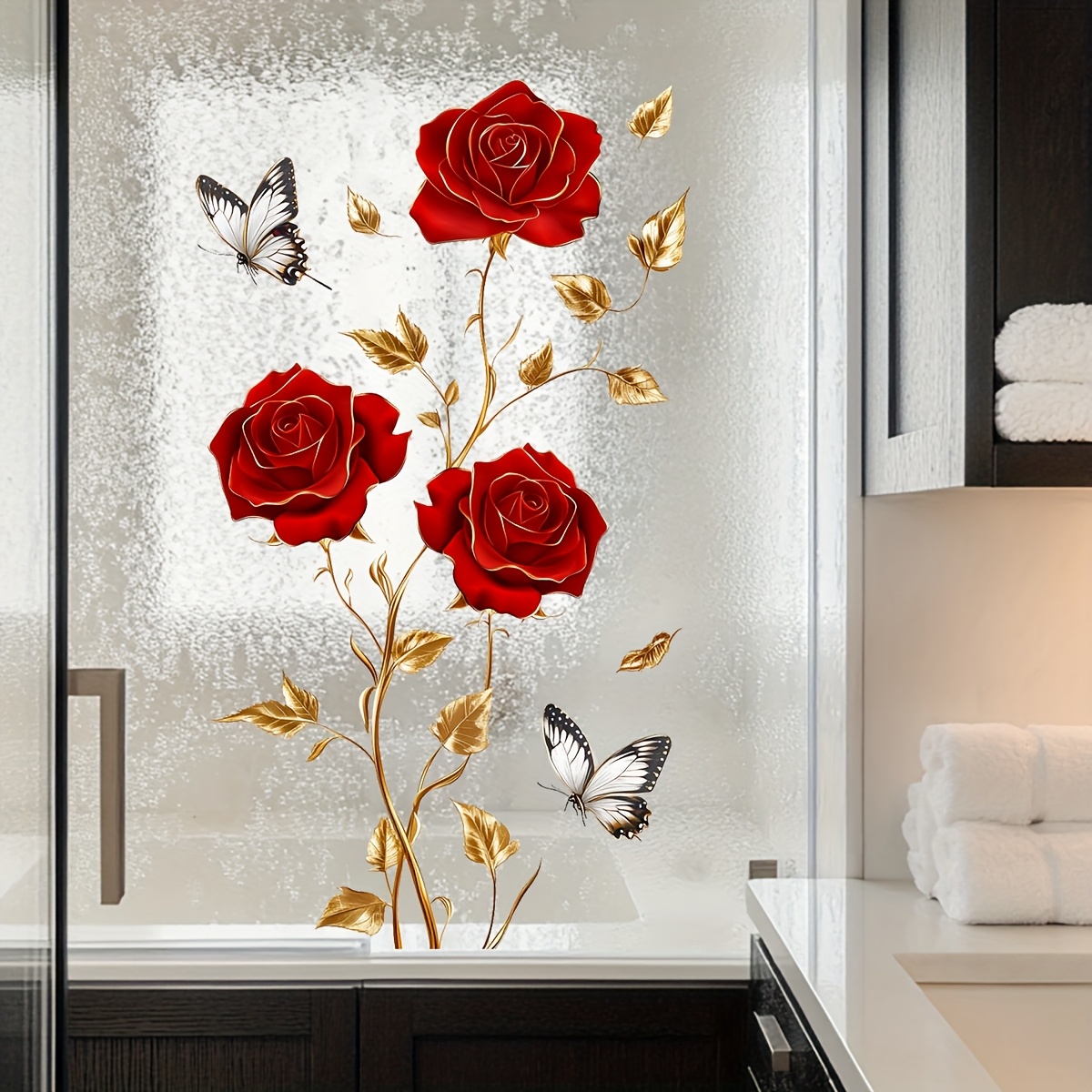 Home Decor Window Blinds - 1 Buah Stiker Jendela dan Dinding