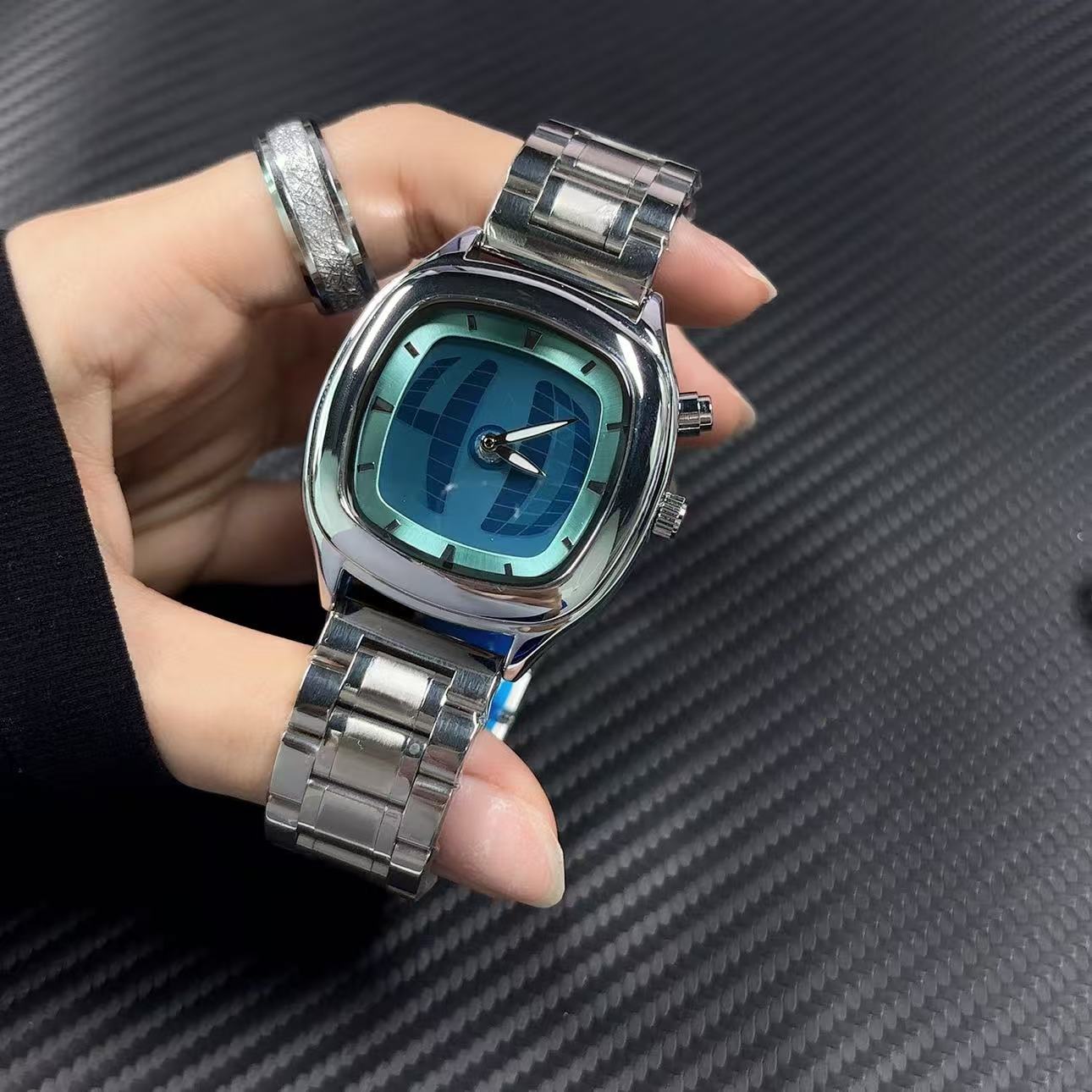 Vintage Alarm Clock - Jam Tangan Pria PAAZOMU Quartz Fashion