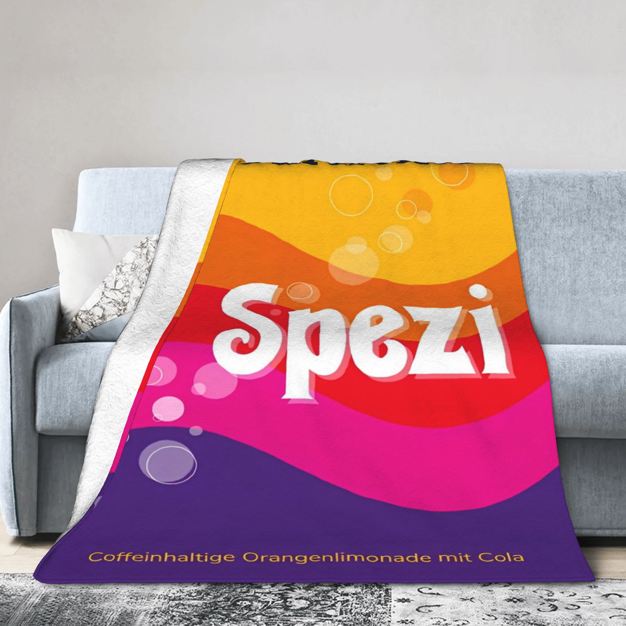 Home Decor Fallout 4 - Selimut Paulaner Spezi Jerman Minuman Soda