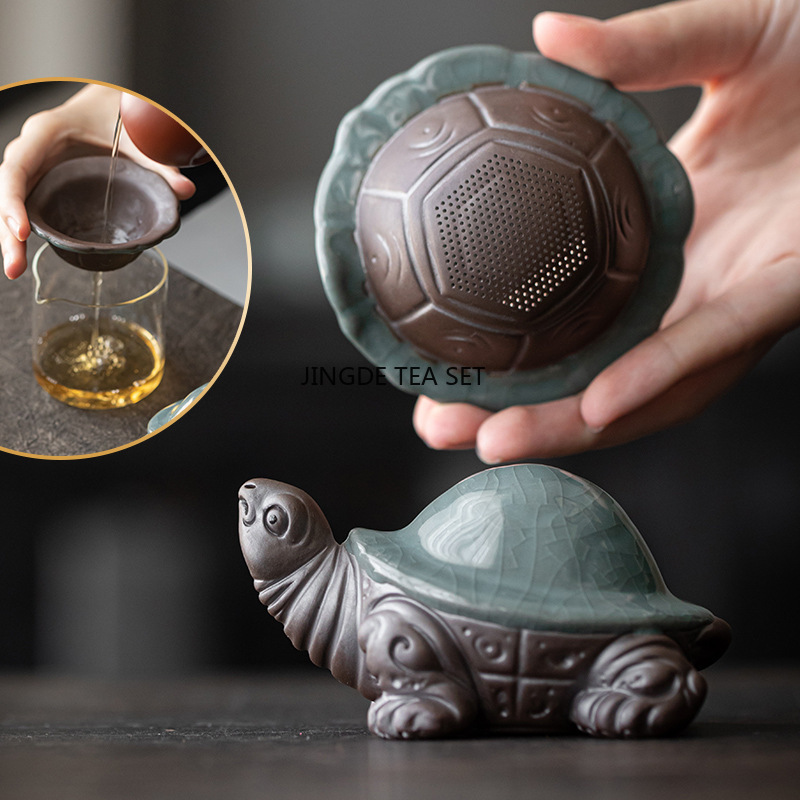Home Decor Quirky - Set Teh Kung Fu Keramik Bentuk