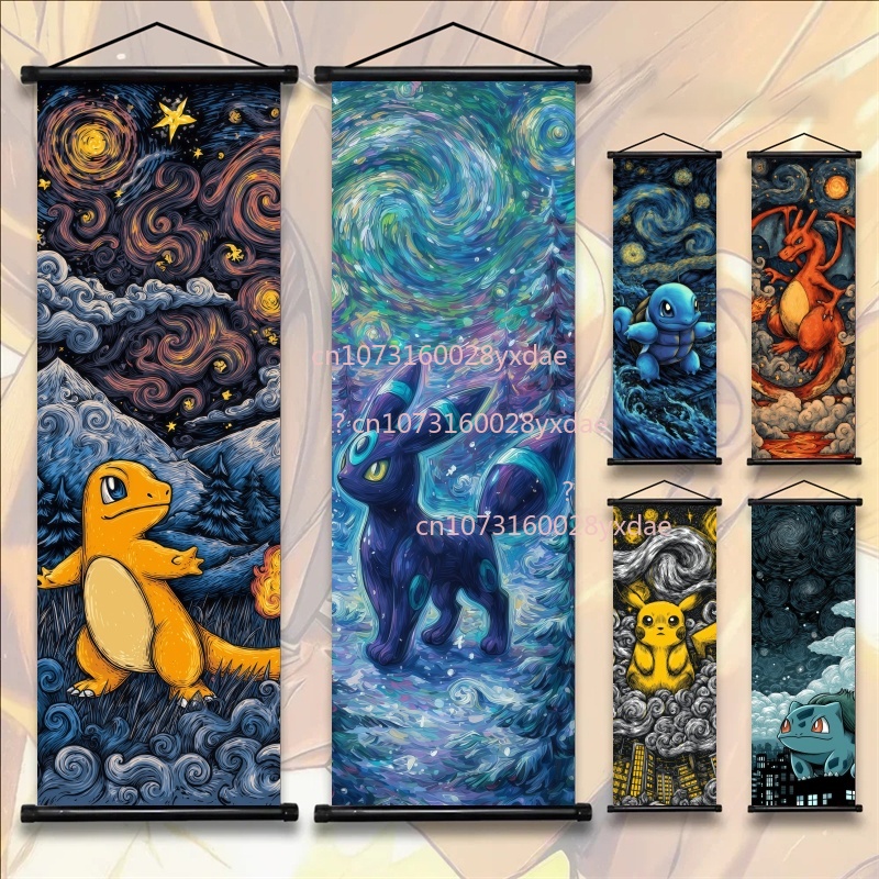 Home Decor Free Images - Poster Pokemon Cetak, Karya Seni Dinding