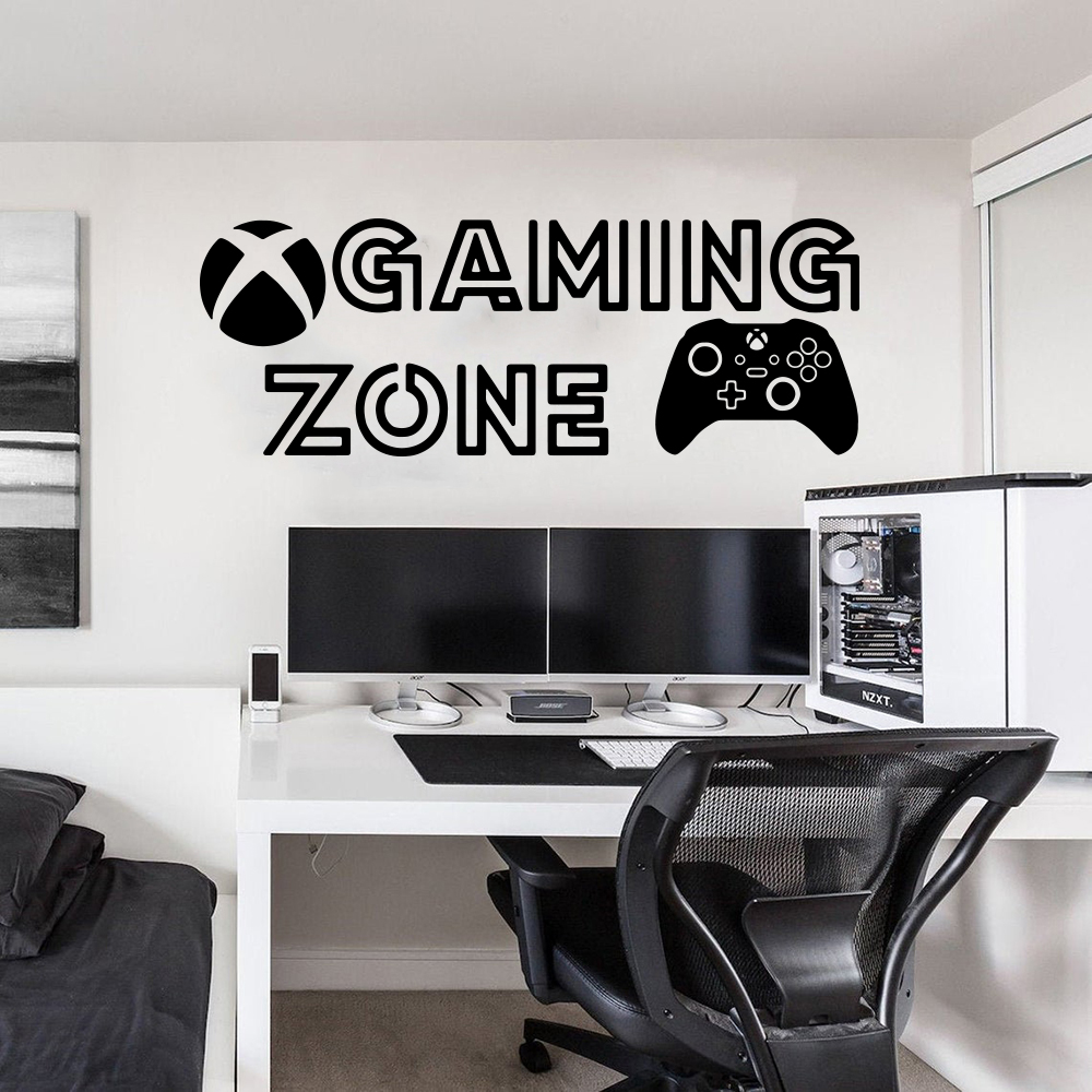 Home Decor Xbox Games - Zona Permainan Besar untuk Xbox Stiker