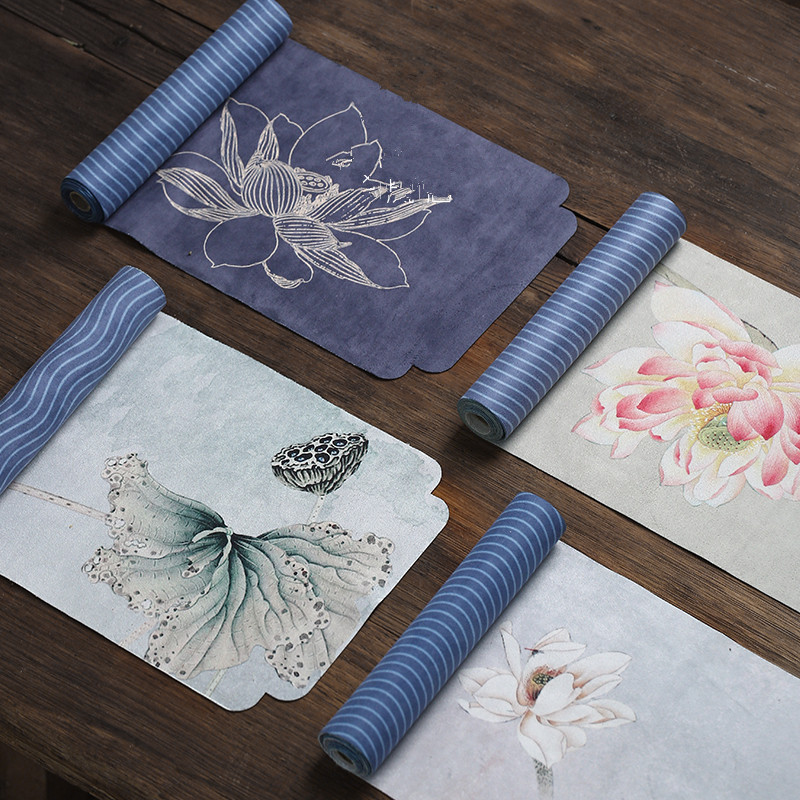 Linen Table Runner - Taplak Meja Kerajinan Katun Linen Gaya