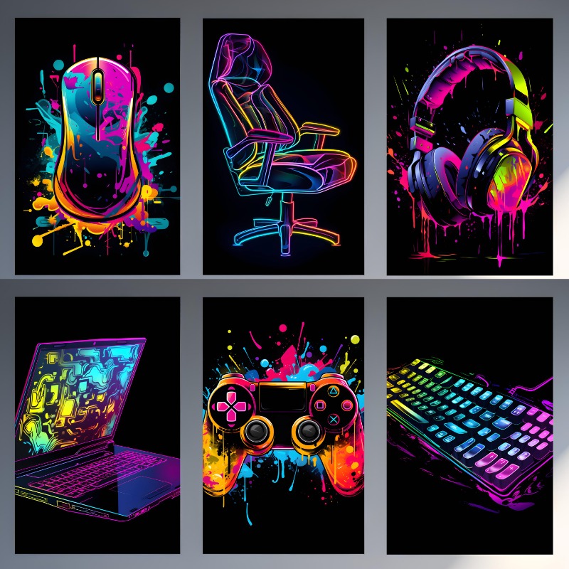 Home Decor Xbox Games - Cat air poster Video Game XBOX