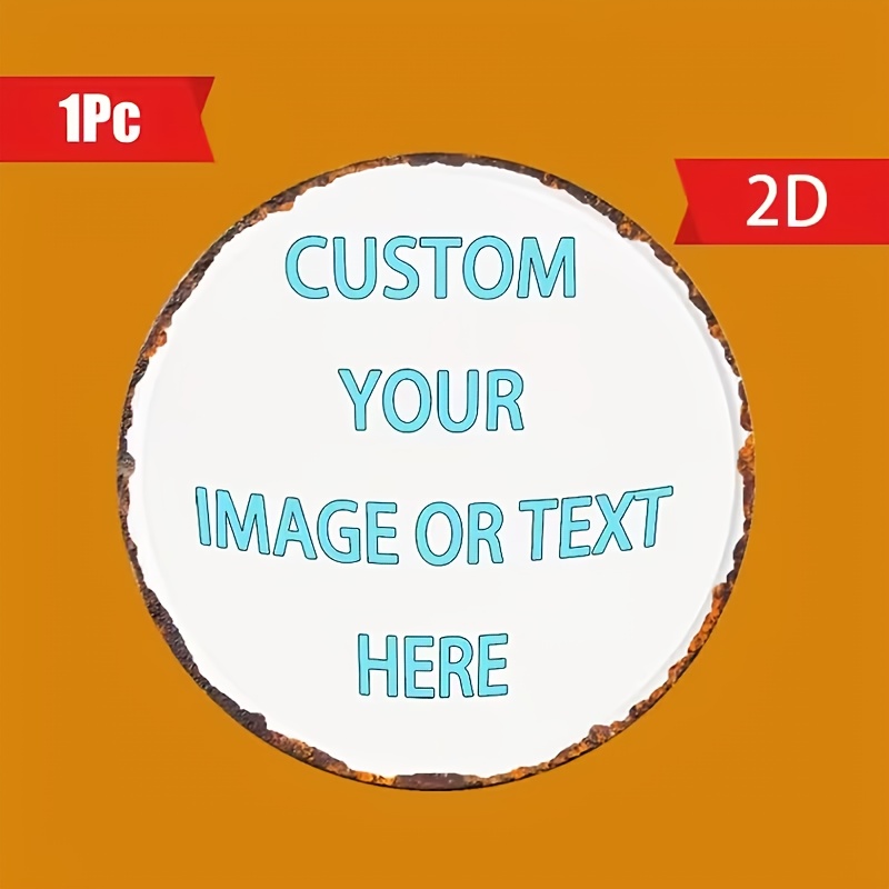 Home Decor Free Images - Papan Logam Bulat Kustom, Dekorasi Dinding