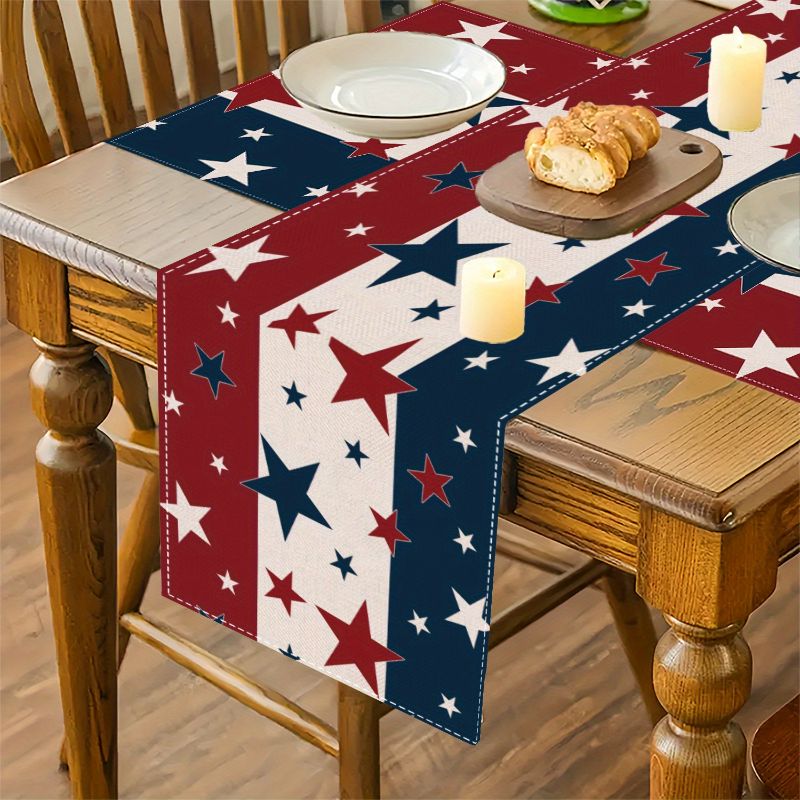 VIKAMA Set Alas Meja Hari Keme - Linen Table Runner ulasan dan harga