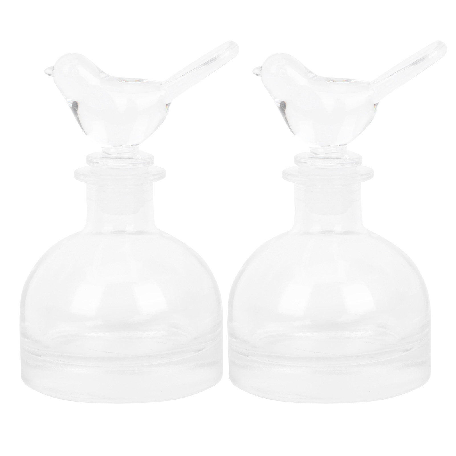 2 Buah Botol Parfum Kaca Premi - Home Decor Glass ulasan dan harga