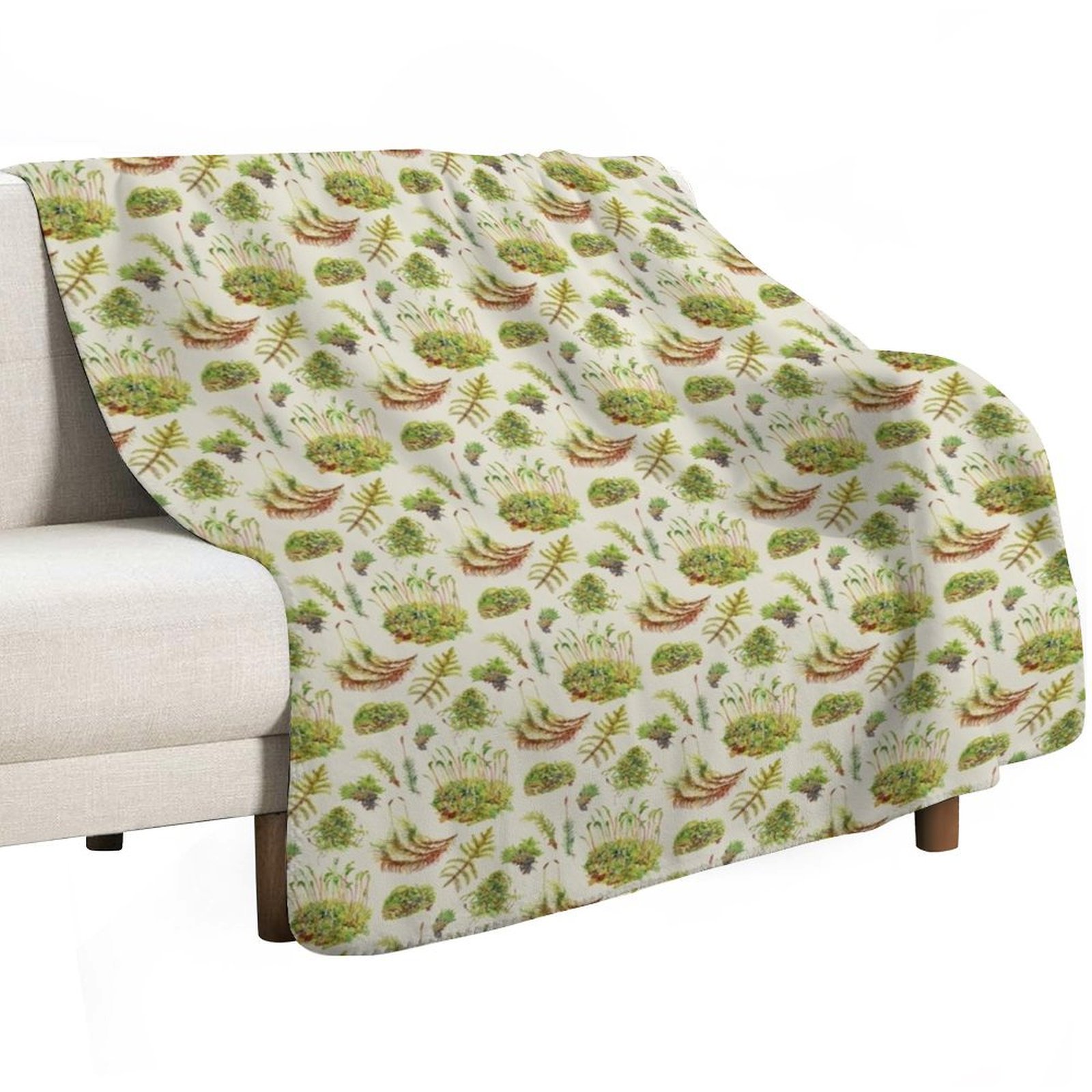 Mosses - Selimut Lempar Netral - Neutral Throw Blanket ulasan dan harga