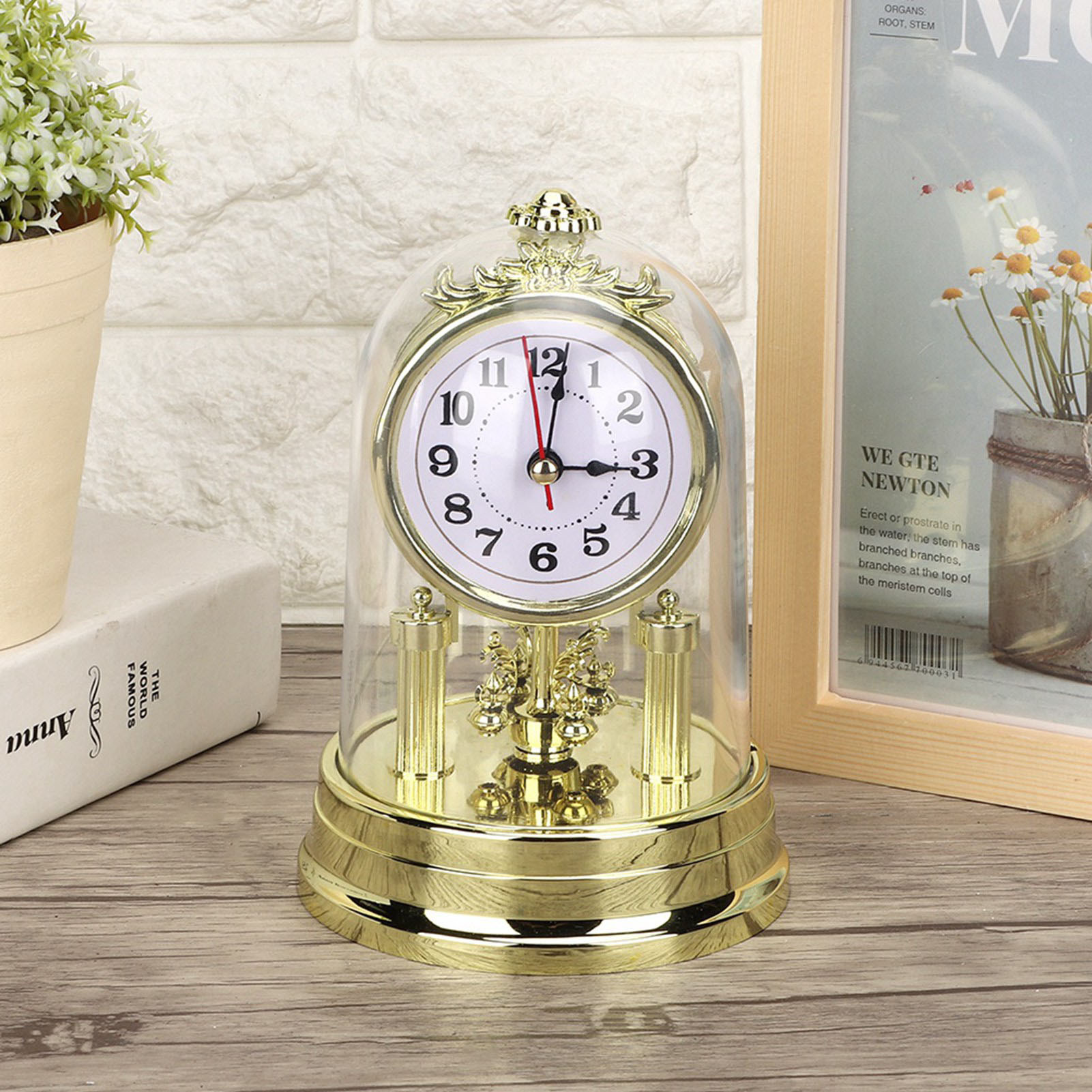 Jam Ruang Tamu Gaya Retro Erop - Vintage Alarm Clock ulasan dan harga