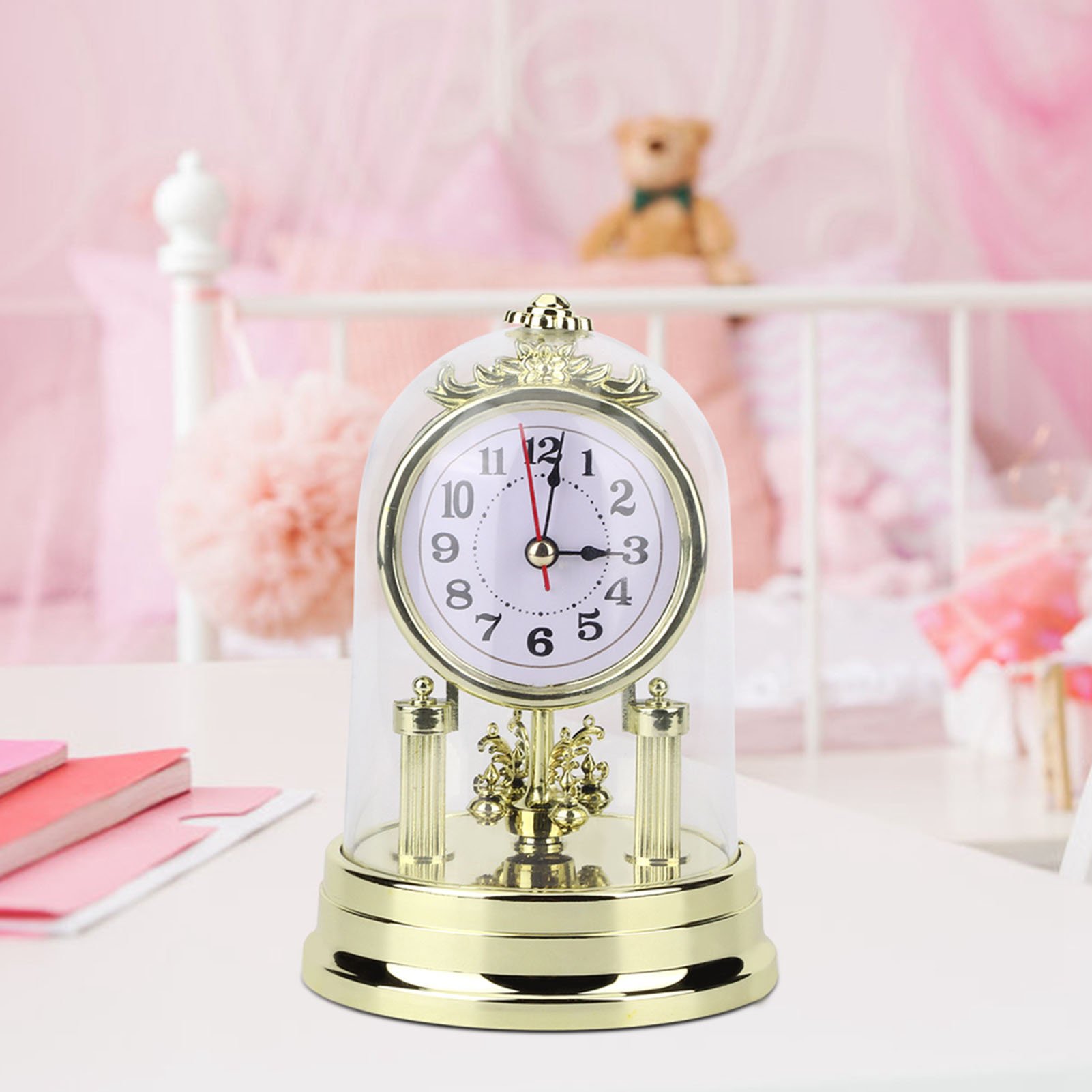 Jam Ruang Tamu Gaya Retro Erop - Vintage Alarm Clock ulasan dan harga