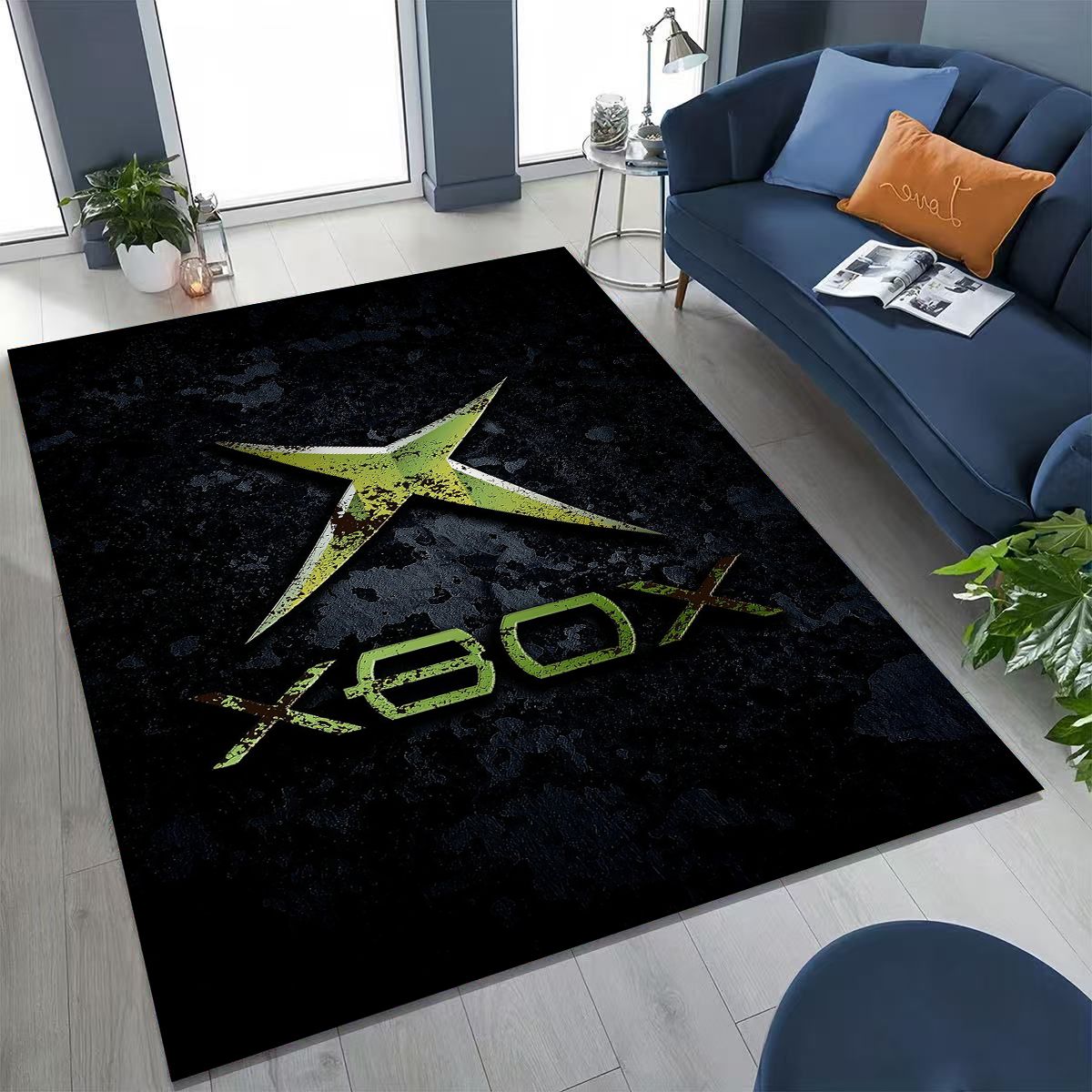 Karpet Permadani Logo Seni XBO - Home Decor Xbox Games ulasan dan harga