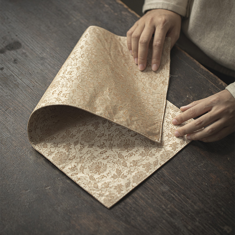 Taplak Meja Brokat Zen Gaya Ci - Linen Table Runner ulasan dan harga