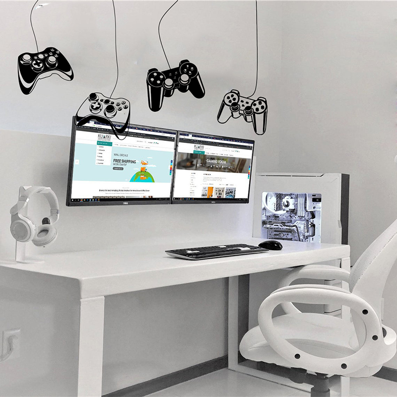 4 Buah Stiker Dinding Pengenda - Home Decor Xbox Games ulasan dan harga