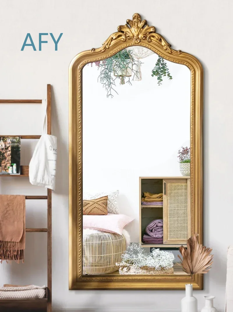 Cermin Lantai Ukiran Retro Pra - Home Decor Retail Stores ulasan dan harga