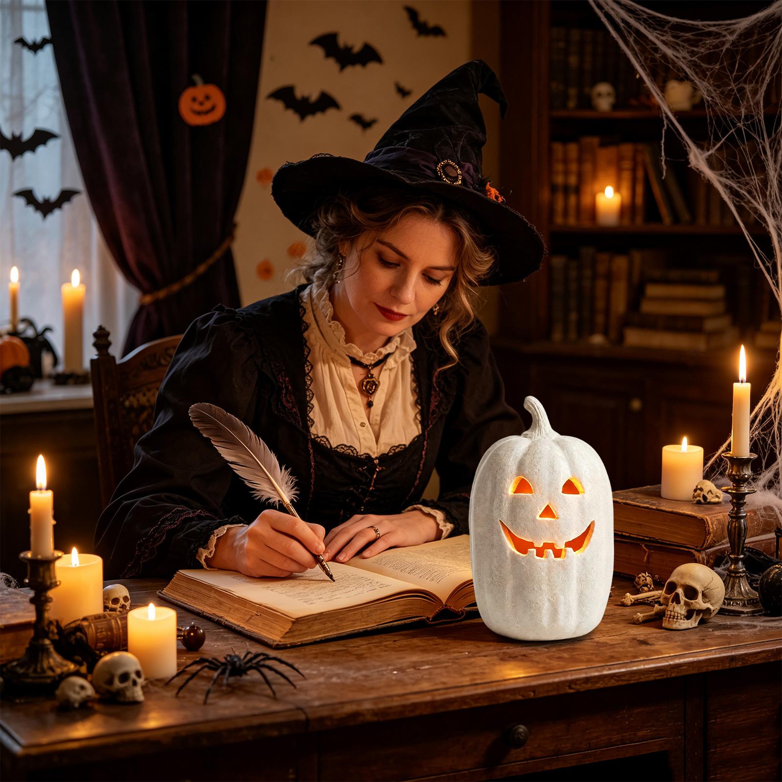 Lentera Labu Seram Lentera Res - Home Decor Halloween ulasan dan harga