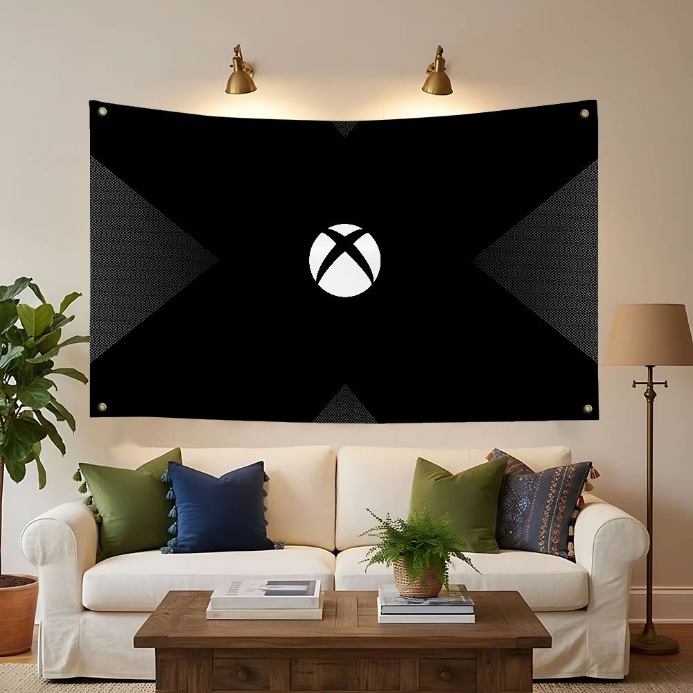 X-XboxS Game Fashion Flag Bend - Home Decor Xbox Games ulasan dan harga
