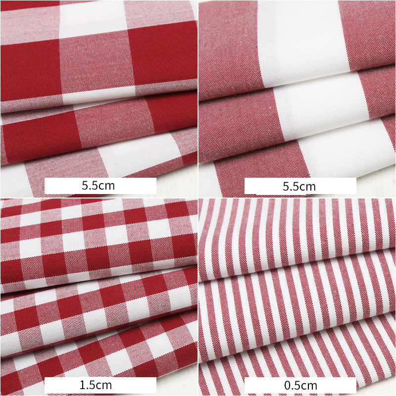 Kain Linen Katun Kotak-kotak D - Linen Table Runner ulasan dan harga