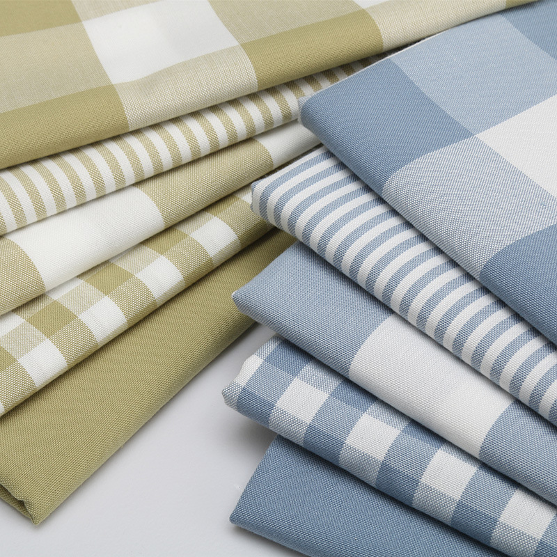 Kain Linen Katun Kotak-kotak D - Linen Table Runner ulasan dan harga