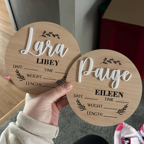 1 Buah Tanda Pengumuman Bayi K - Home Decor Halloween ulasan dan harga