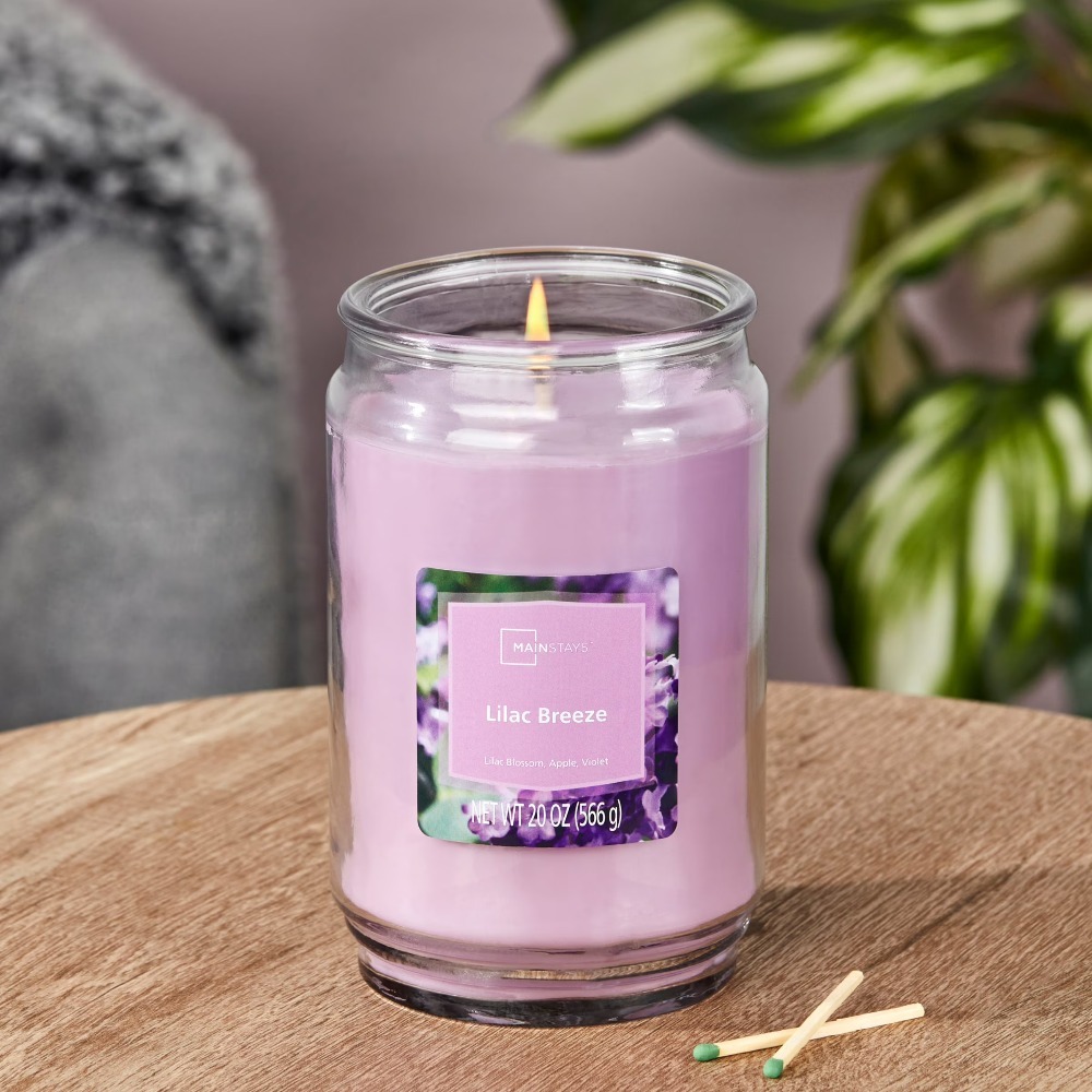Lilin dalam toples kaca besar  - Home Decor Glass ulasan dan harga