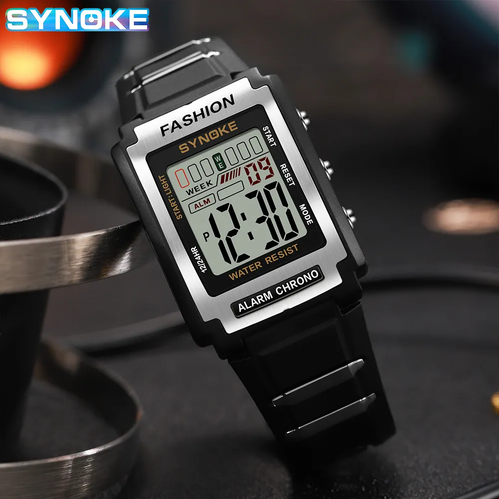 SYNOKE jam tangan elektronik p - Vintage Alarm Clock ulasan dan harga