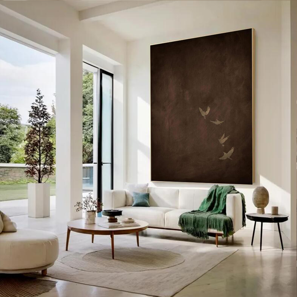 Lukisan Minyak Abstrak 100% Bu - Home Decor Free Images ulasan dan harga