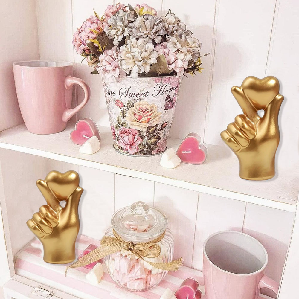 Patung gerakan tangan hati, or - Home Decor Y2K ulasan dan harga