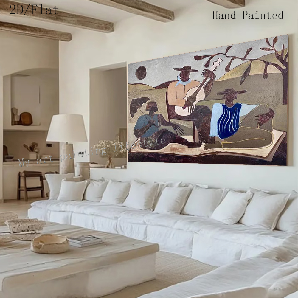 Lukisan Minyak Abstrak 100% Bu - Home Decor Free Images ulasan dan harga