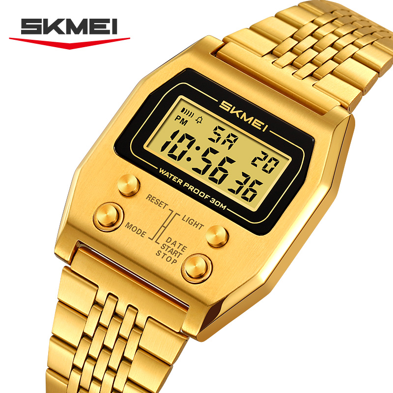 SKMEI 2460 Jam Tangan Digital  - Vintage Alarm Clock ulasan dan harga