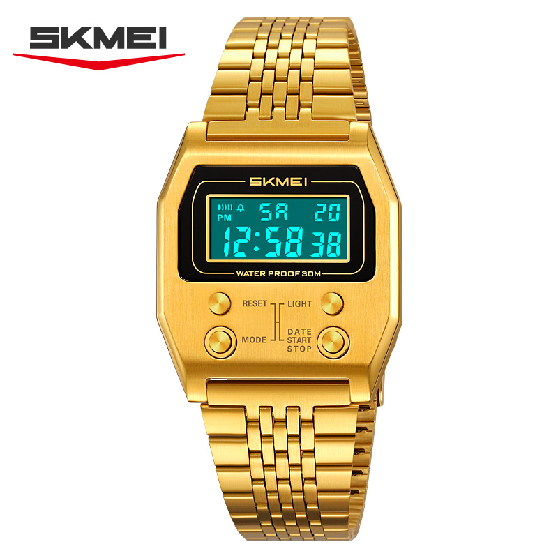 SKMEI 2460 Jam Tangan Digital  - Vintage Alarm Clock ulasan dan harga