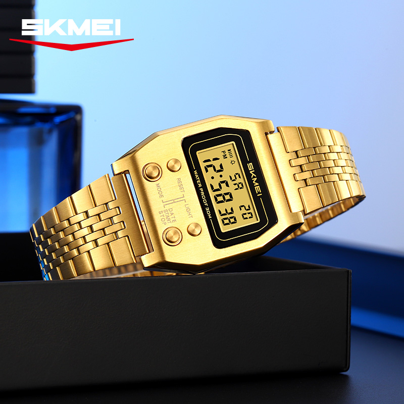 SKMEI 2460 Jam Tangan Digital  - Vintage Alarm Clock ulasan dan harga