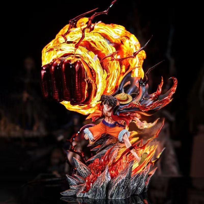 LZ Karmic Fire Luffy 35CM Patu - Home Decor Quirky ulasan dan harga