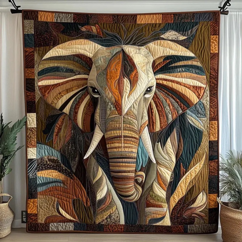 Selimut Gajah – Selimut Berlap - Neutral Throw Blanket ulasan dan harga