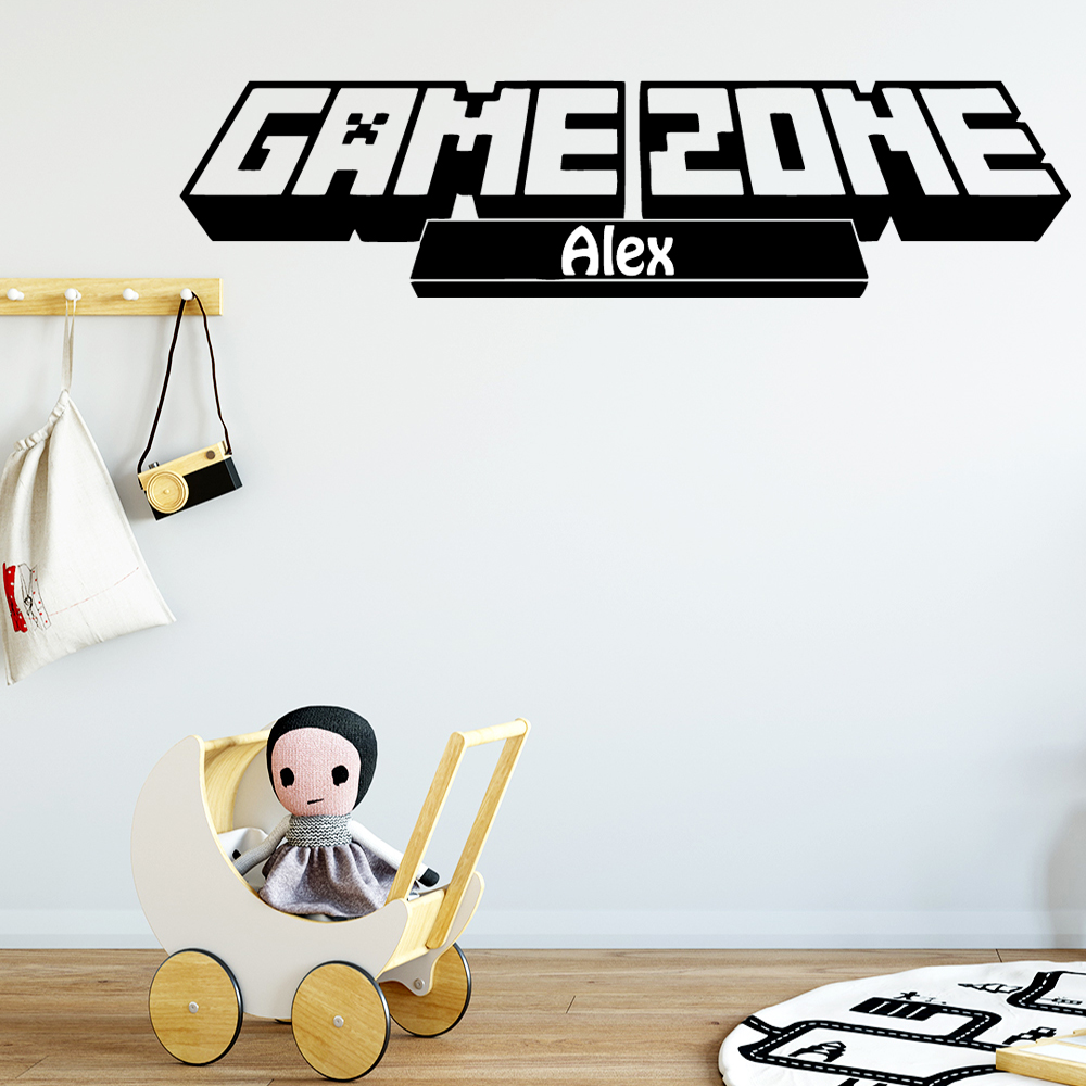 Stiker Game Zone dinding, 1 bu - Home Decor Xbox Games ulasan dan harga