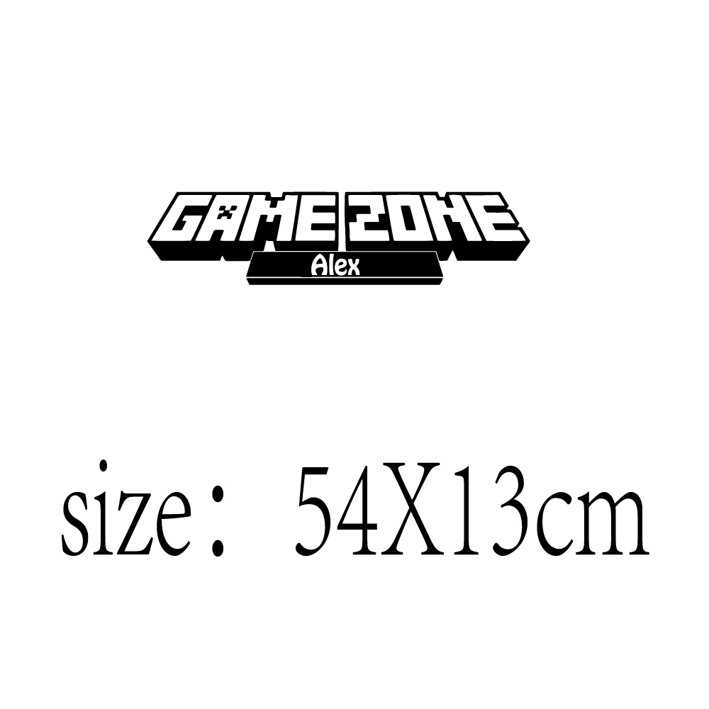 Stiker Game Zone dinding, 1 bu - Home Decor Xbox Games ulasan dan harga