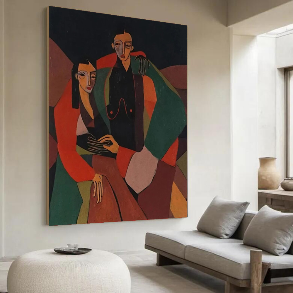 Lukisan Minyak Abstrak 100% Bu - Home Decor Free Images ulasan dan harga