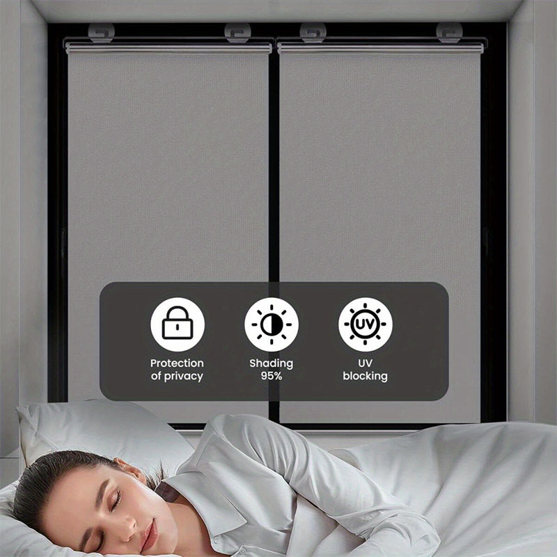 Roller Tirai Jendela Tirai War - Home Decor Window Blinds ulasan dan harga
