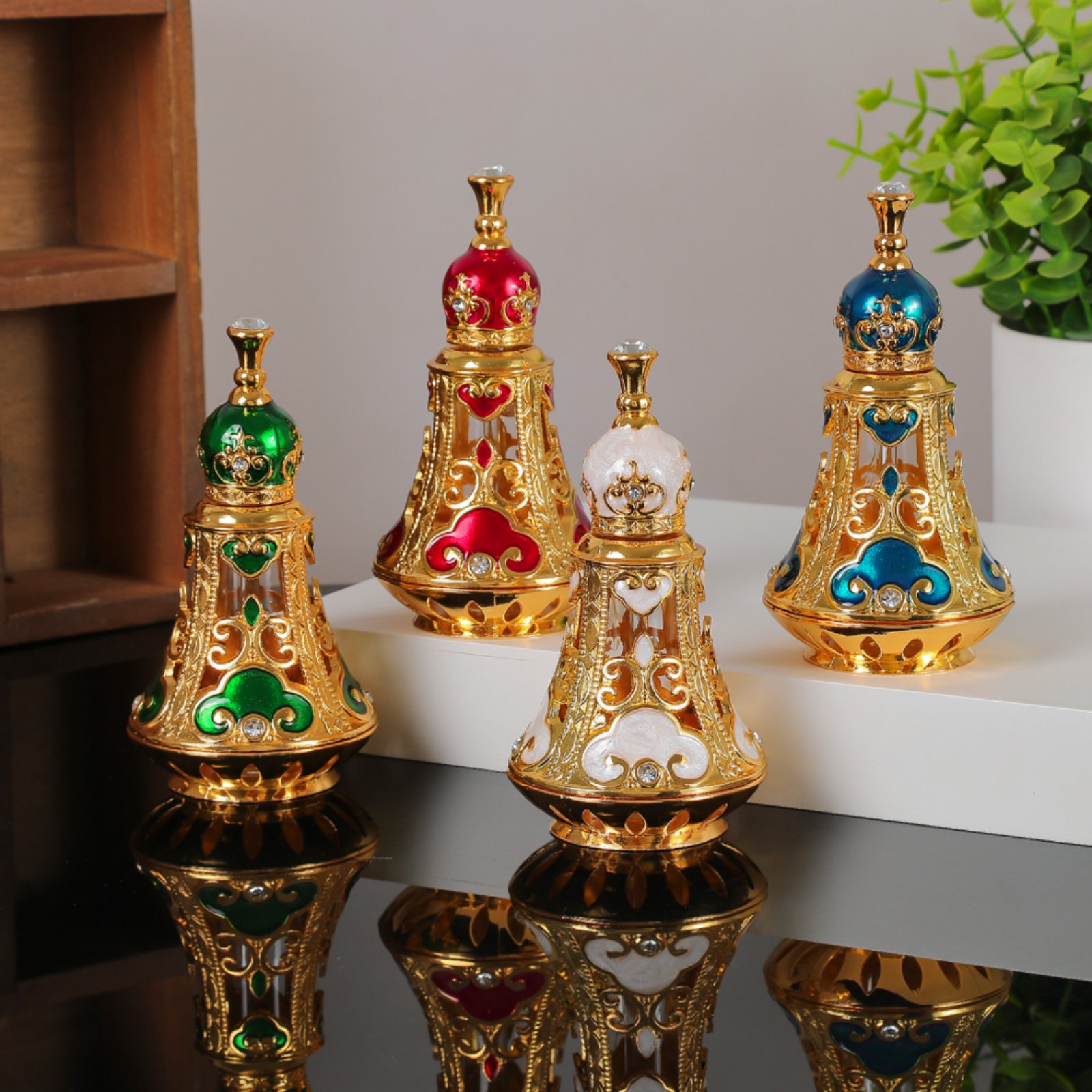 Botol Parfum Hias Berbentuk Lo - Home Decor Glass ulasan dan harga