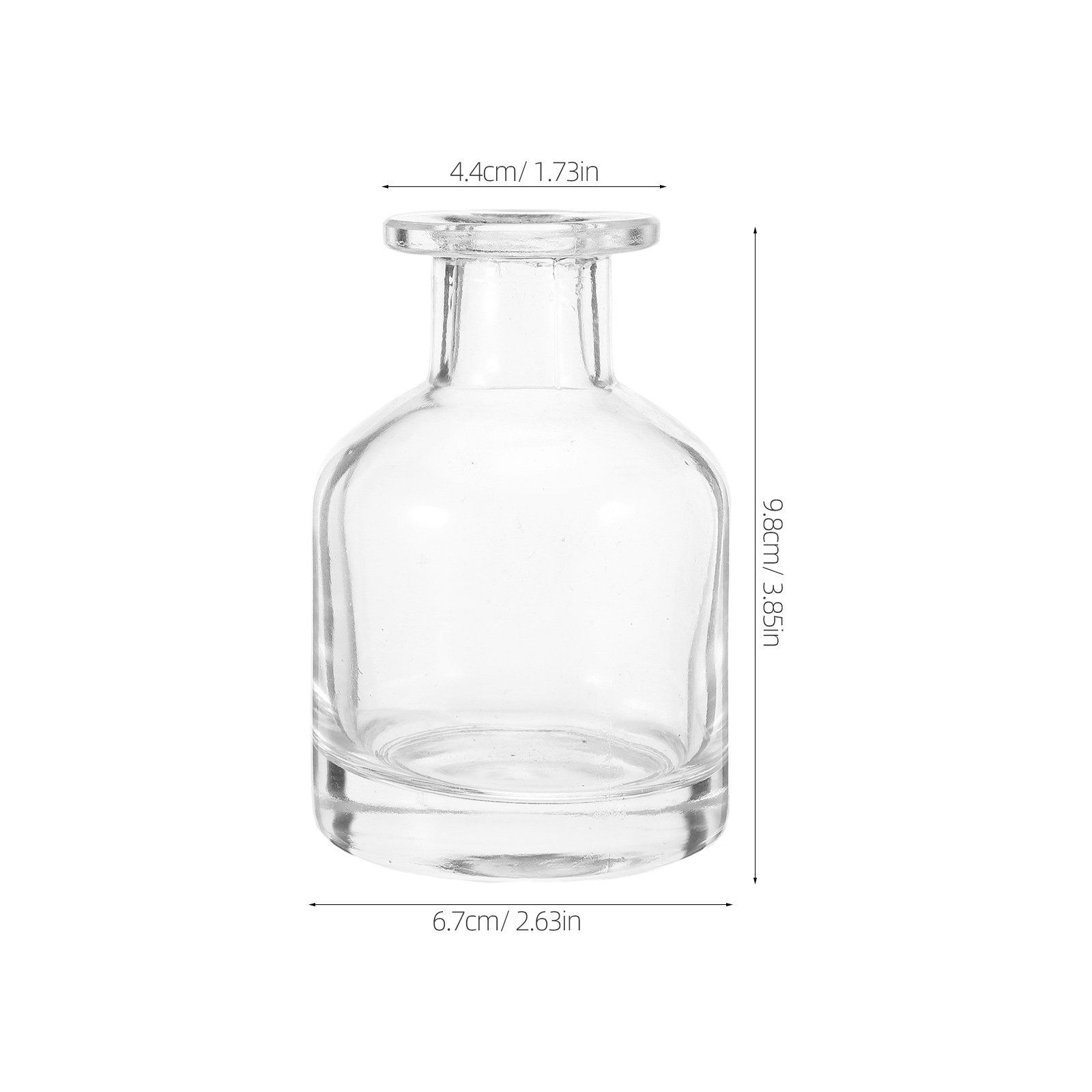 2 Buah Botol Diffuser Kaca Des - Home Decor Glass ulasan dan harga