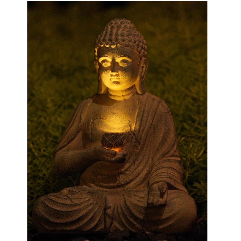 Patung surya Buddha Resin deko - Home Decor Quirky ulasan dan harga