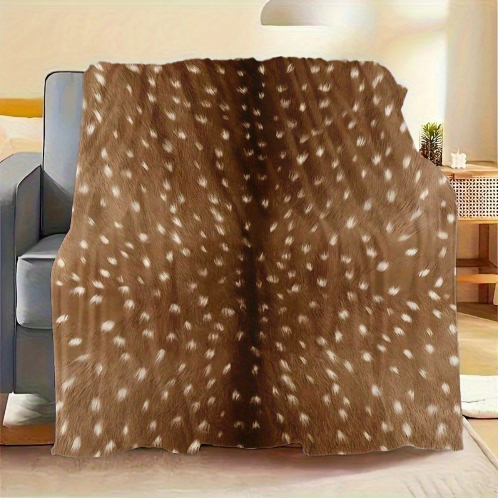 Selimut Flanel Bertekstur Hewa - Neutral Throw Blanket ulasan dan harga